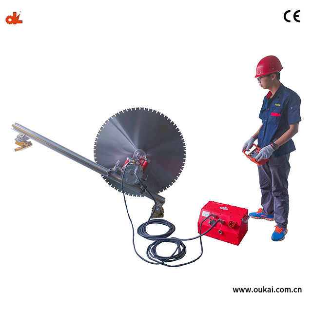 Electric wall saw